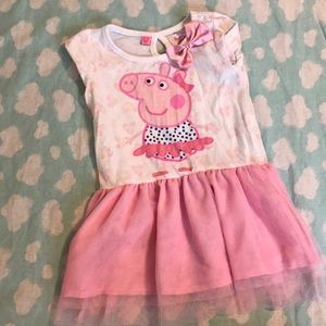 Dresses - Peppa Pig Tutu Dress Dresses - Peppa Pig Tutu Dress